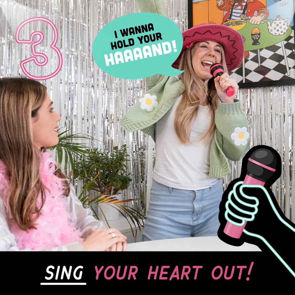 Microphone Grab Party Game – Fun & Hilarious Karaoke Night