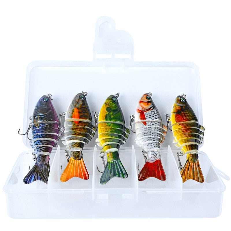 Bionic Fishing Lures – Automatic Motion for Effortless Fishing (5-Pack)