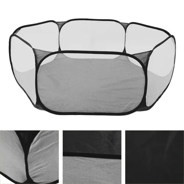 Small Animal Playpen, Durable Easy Access Small Pet Tent for Pets