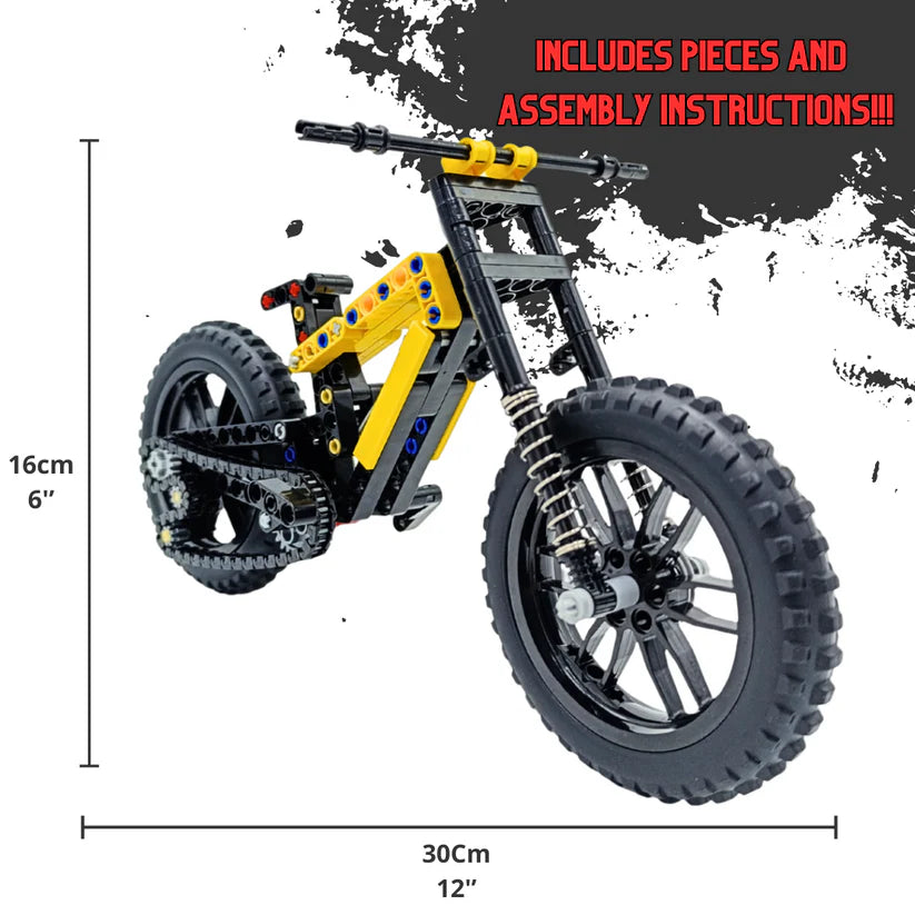 1:6 Scale Bicycle Building Blocks – Realistic Bike Model Inspired by Actual Bicycles