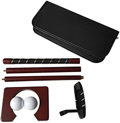 Golf Putting Practice Set – Portable & Compact | Improve Your Indoor Golf Skills