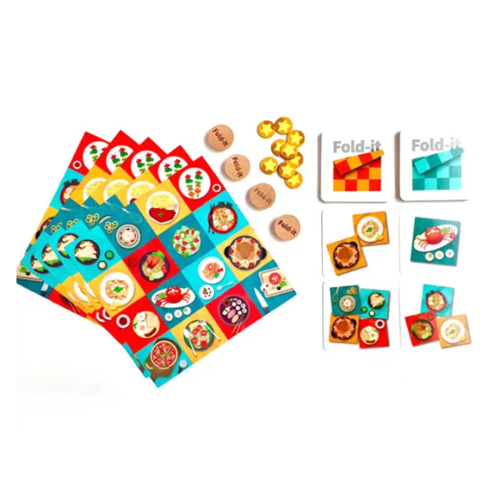 Fold-It! Fast-Paced Recipe Folding Game – Race to Be the Best Chef in Town