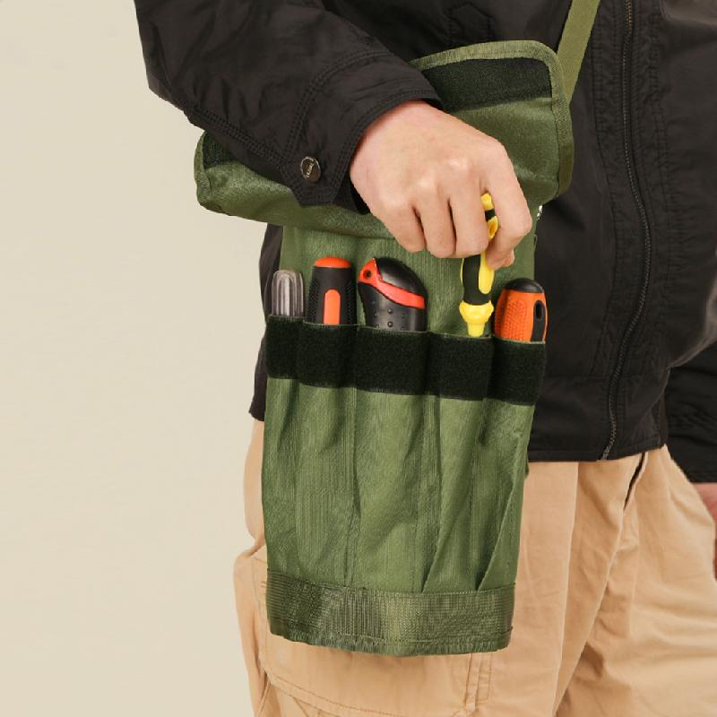 Portable Roll Up Pouch Storage Bag – Durable Organizer for Carpenters and Contractors