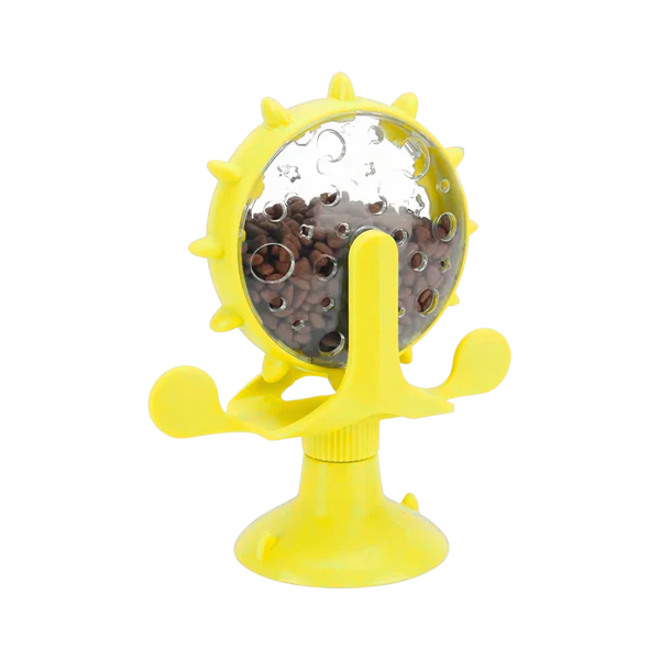 Cat Food Windmill Toy – Interactive Training & Puzzle