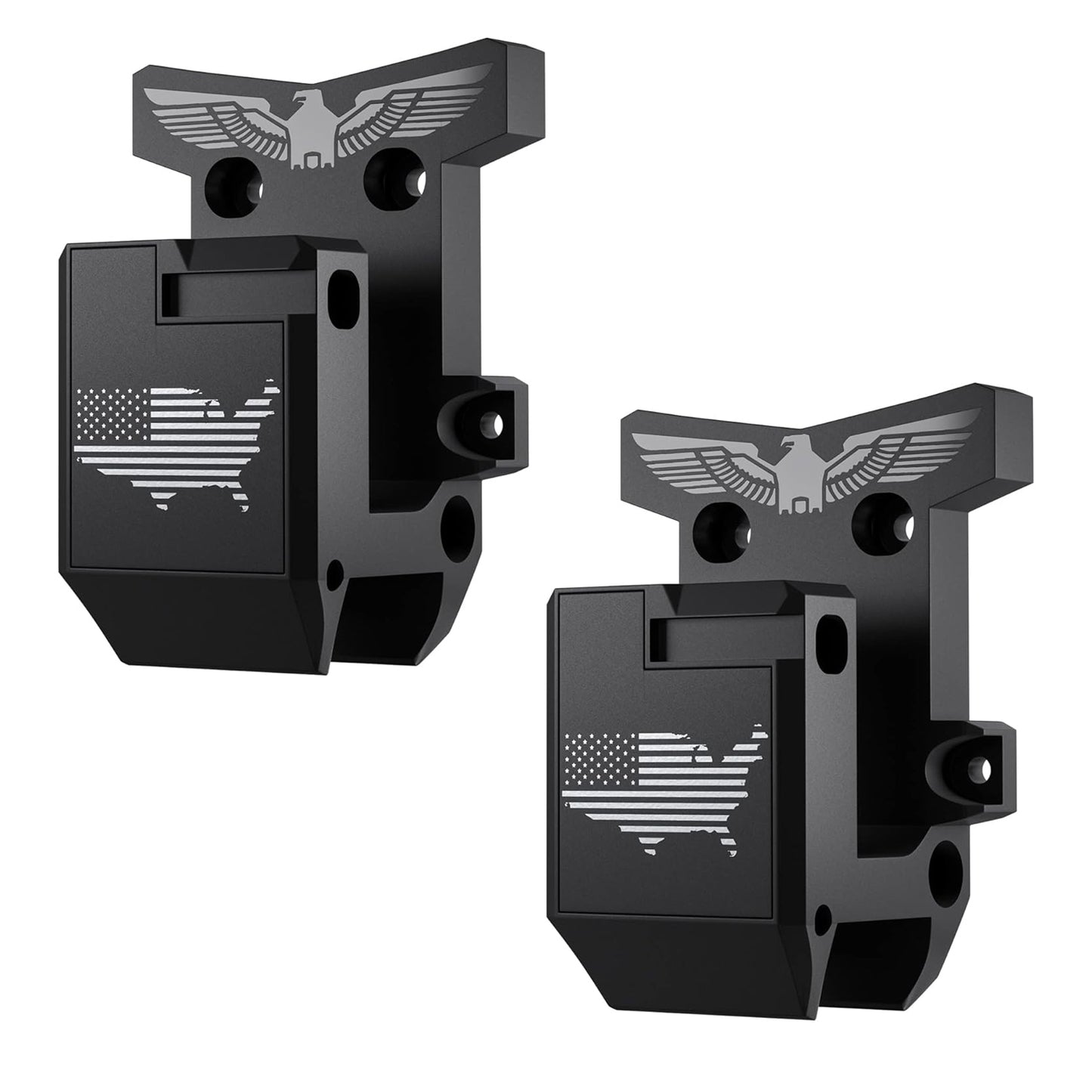 AR Rifle Wall Mount – AR15 / .223 / 5.56 Rifle Holder with Magazine Slot