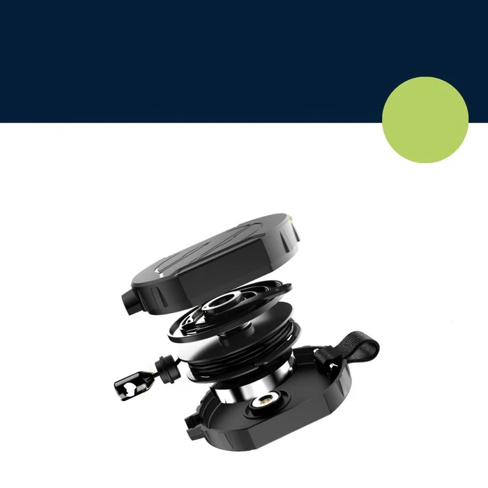 Retractable Smartphone Safety System – Secure Phone Holder with Locking Cable