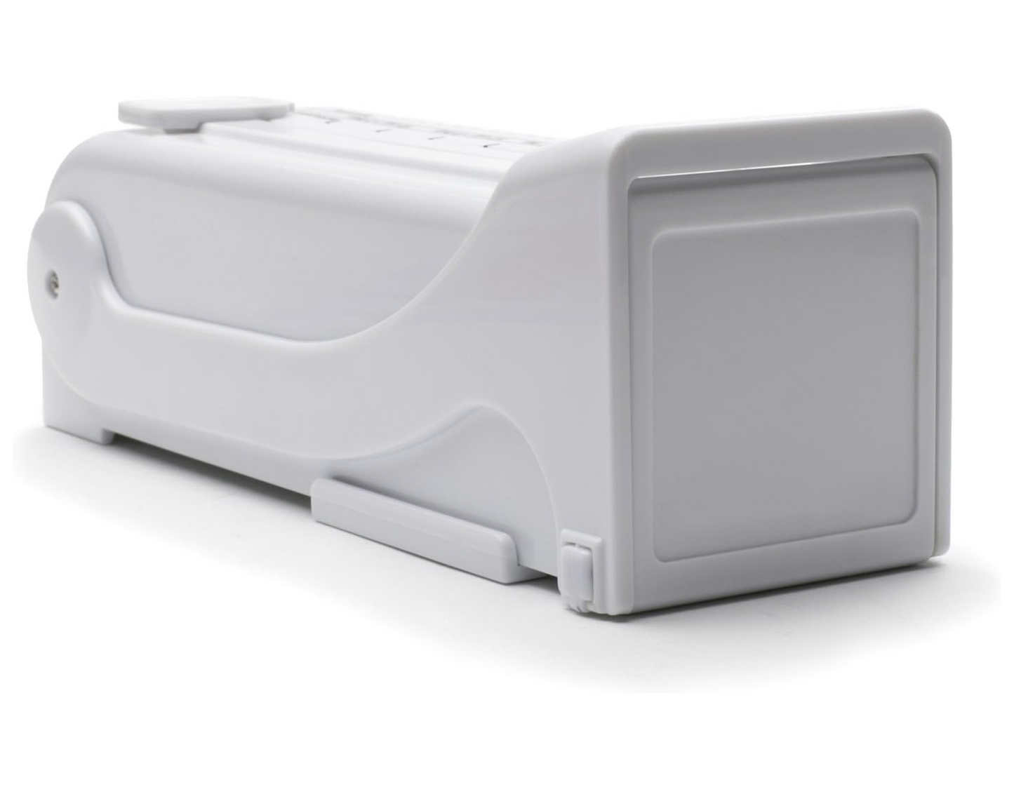 Butter Cutter Slicer, Measuring Dispenser and Keeper, White - One Stick Capacity