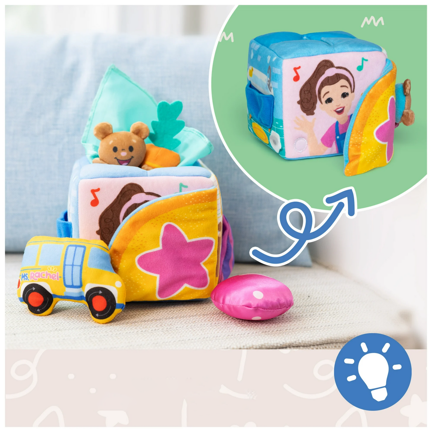 Surprise Plush Toy Learning Box