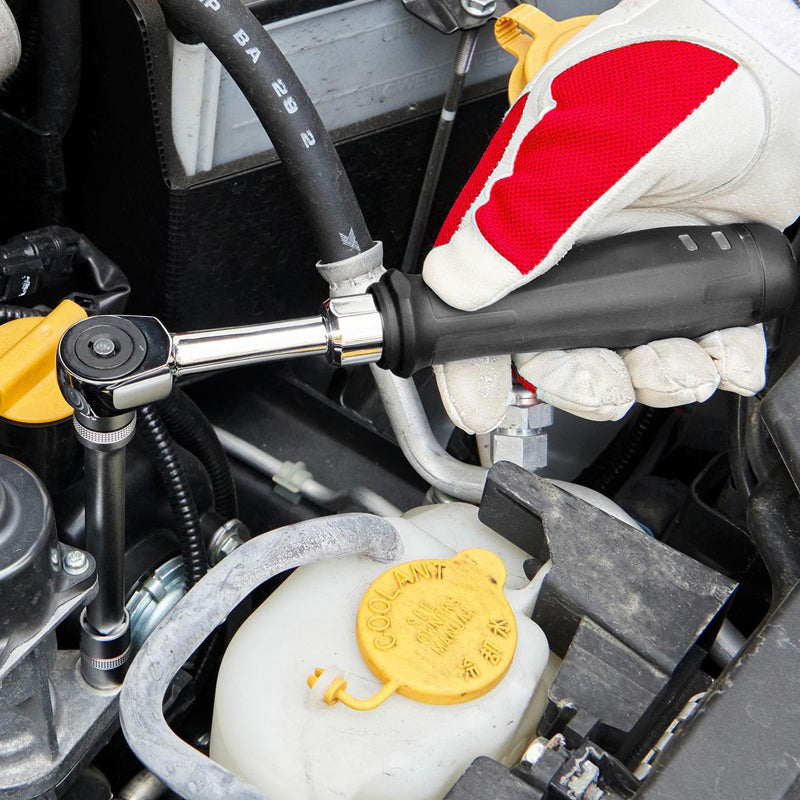 Electronic Ratchet Wrench – 60 Teeth, 400 RPM