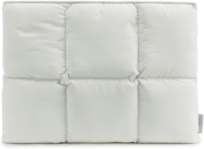 Fluffy Laptop Sleeve – Quilted Puffer Case for Women | Compatible with MacBook Pro 16