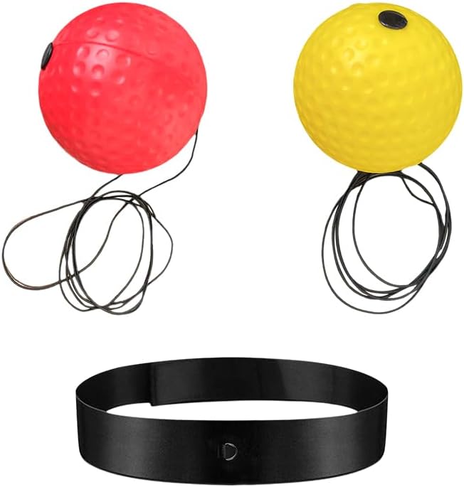 Boxing Reflex Ball with Headband – Improve Fitness & Reaction | Suitable for Teens