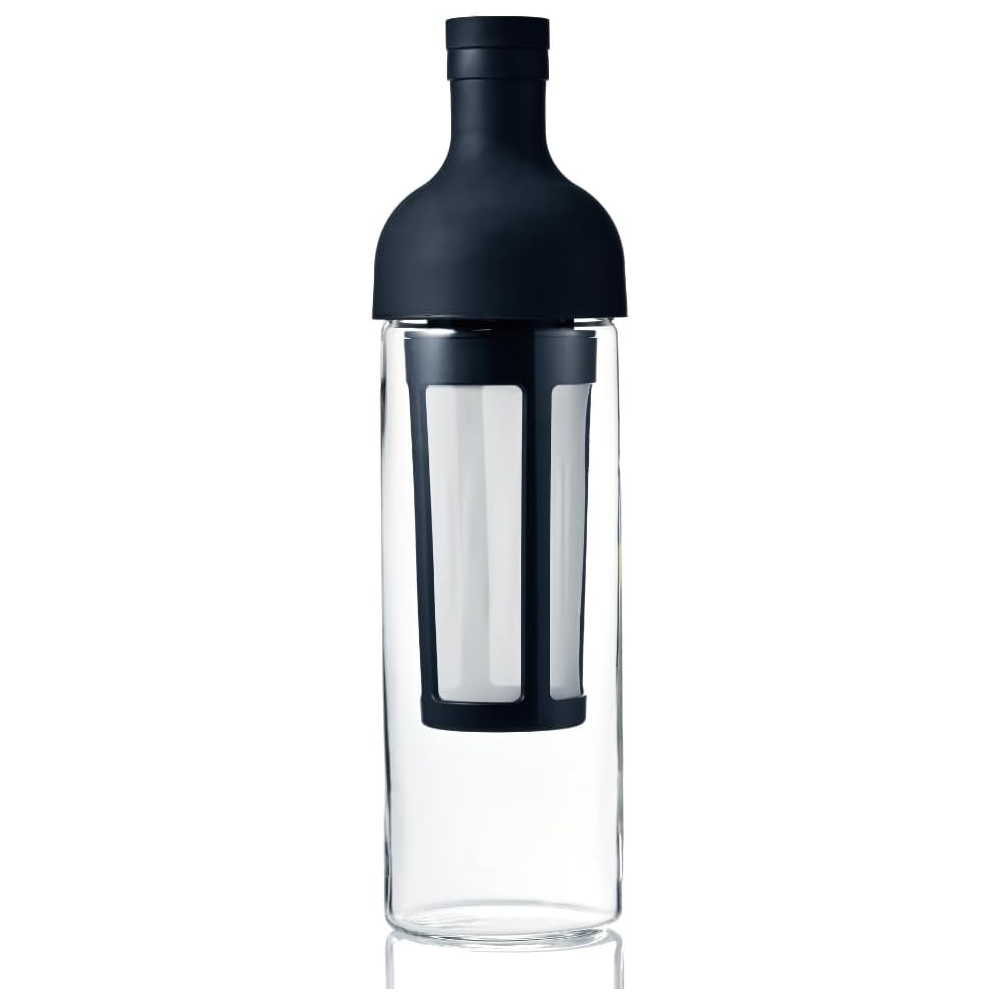 Cold Brew Coffee Bottle – 650ml Compact Glass Bottle with Removable Filter