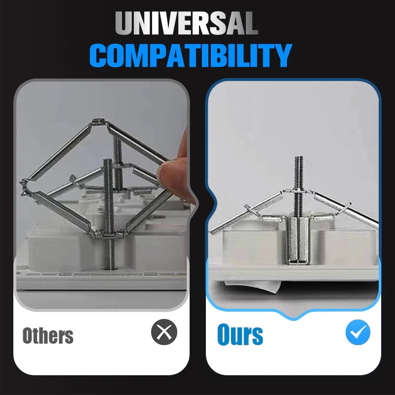 Concealed Junction Box Repair Device – Fast &amp; Secure Installation in Just 2 Steps