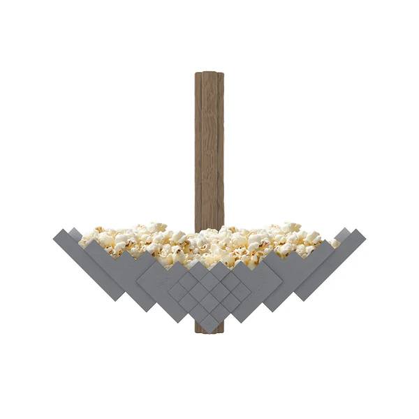 Minecraft Movie Pickaxe Popcorn Bucket Set – Creeper Design