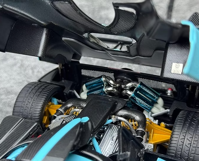 PAGANI ZONDA Uno Almost Real 850630001 Diecast Model Toys Car