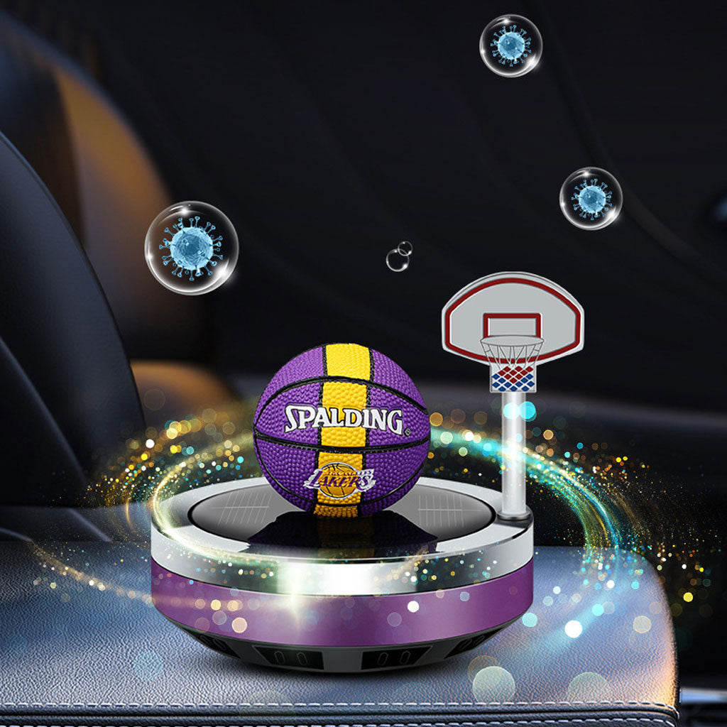 Purificateur d’air rotatif solaire en forme de Basketball pour voiture