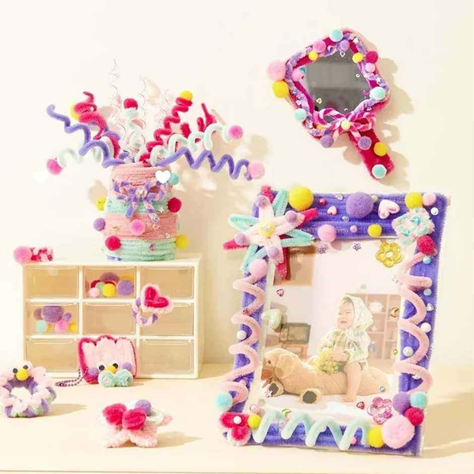 DIY Velvet Headband Craft Kit – Educational Toy for Kids & Adults