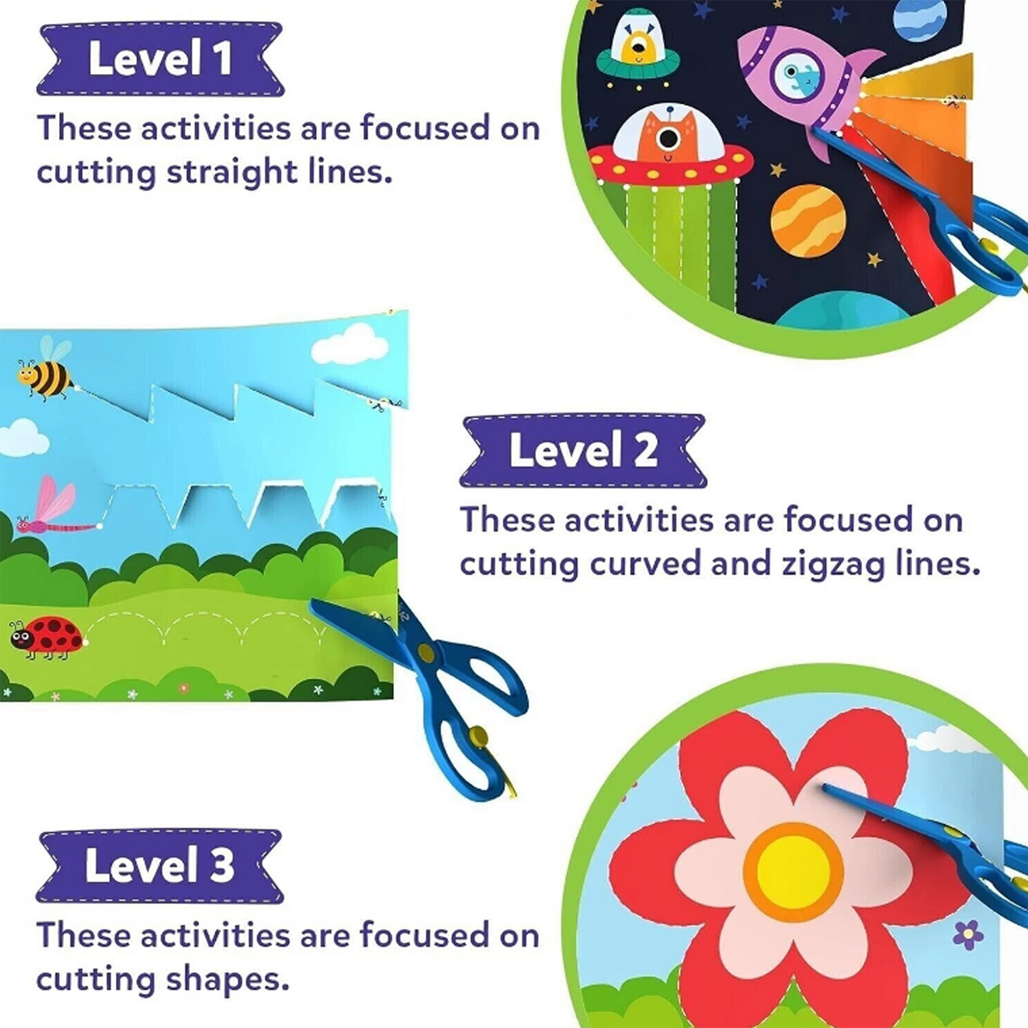 Art & Craft Activity Kit - Snip, Snip, Practice Scissor Skills