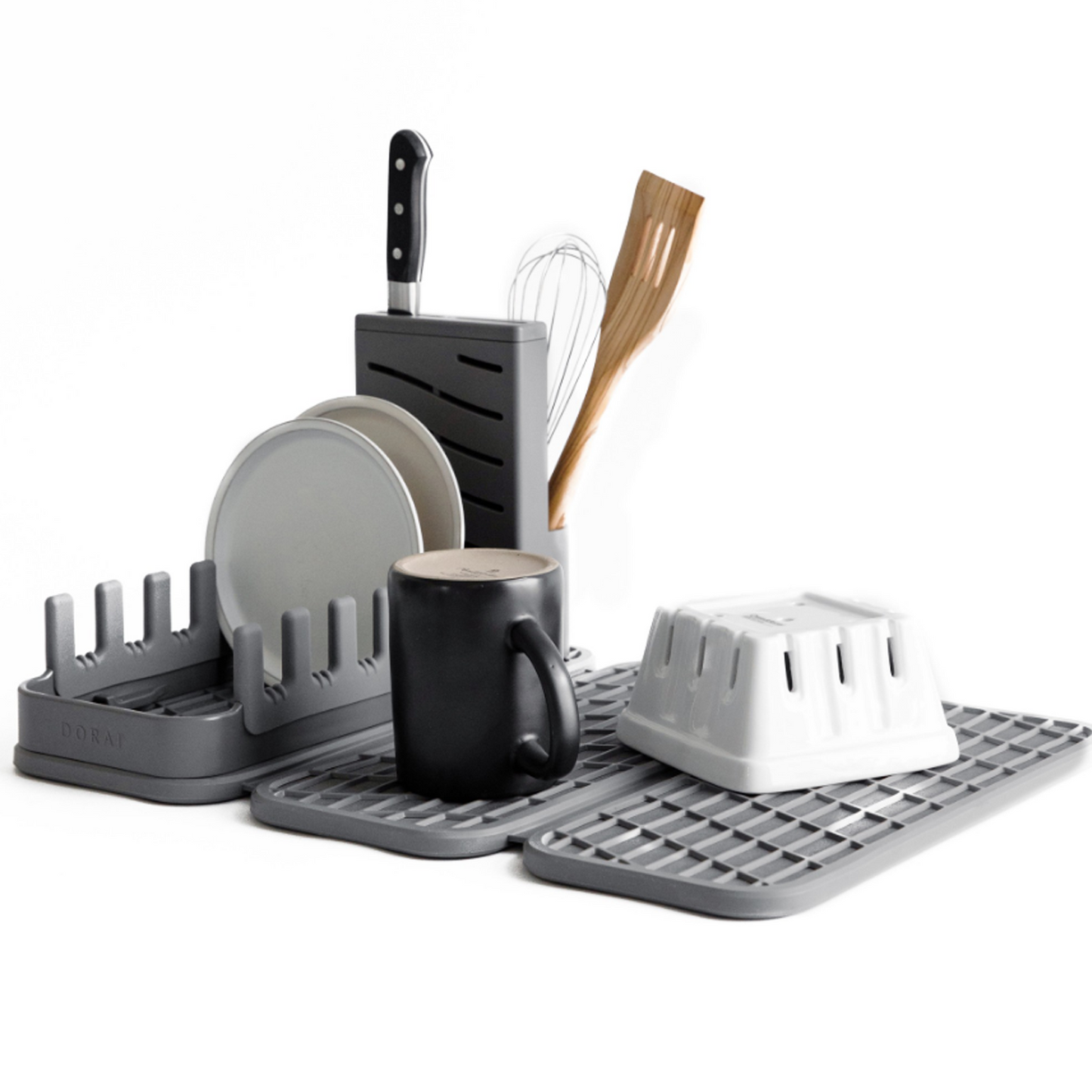 Dish Pad and Dish Pad Rack