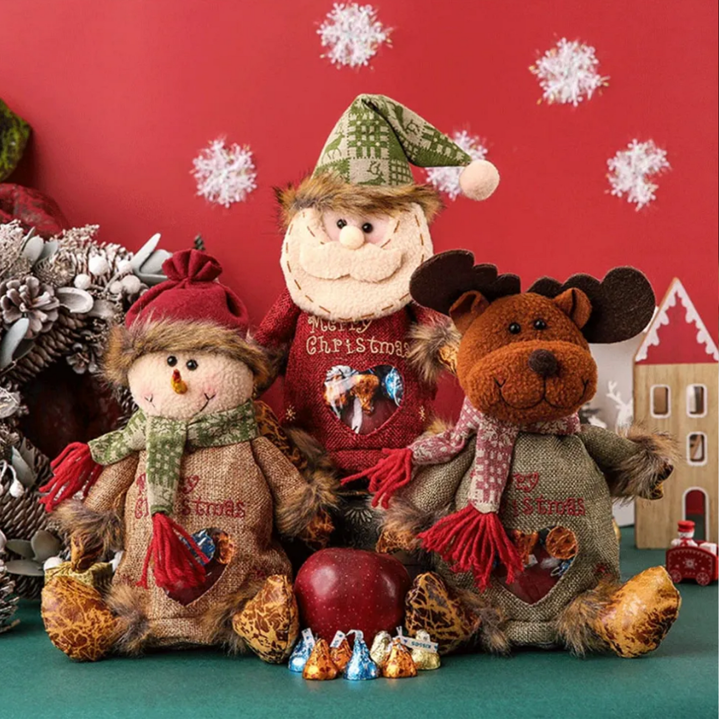 Speical Offer 49% OFF Christmas Gift Bags Zipper Design