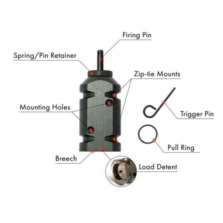 Perimeter Alarm Bear Alarm Device Trip Wire for Survival Backpacking