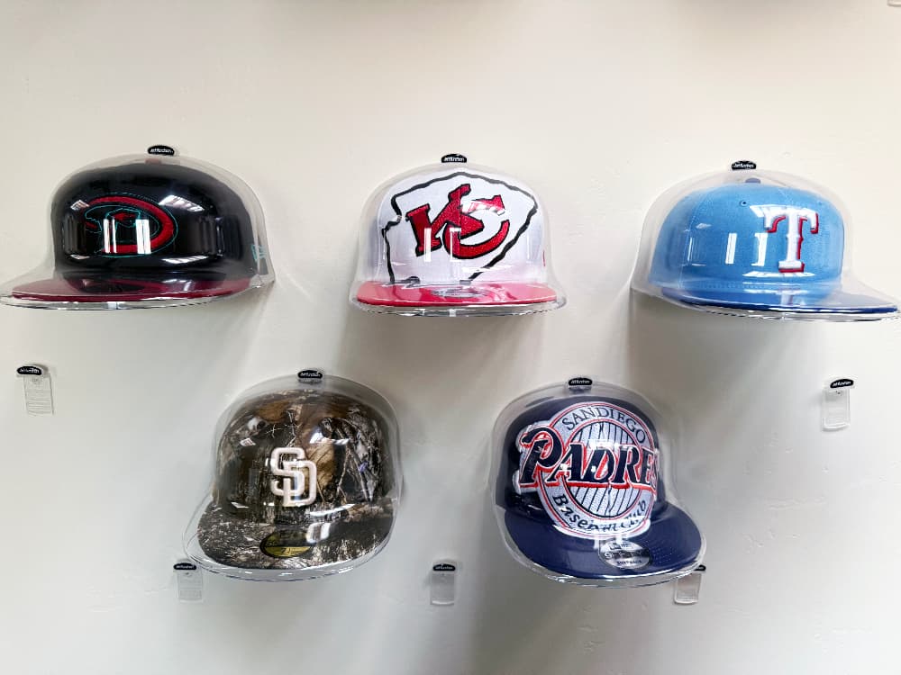 Cap Display Stand – Hat Organizer Rack for Baseball Caps, Snapbacks & Hats