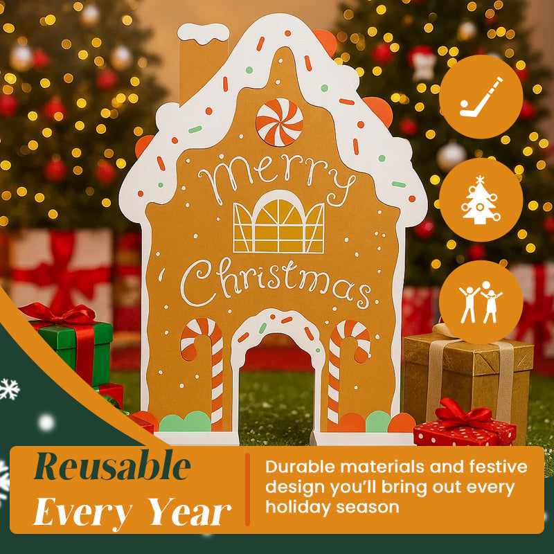 Gingerbread Golf Game Set – Bring Holiday Fun to Every Home