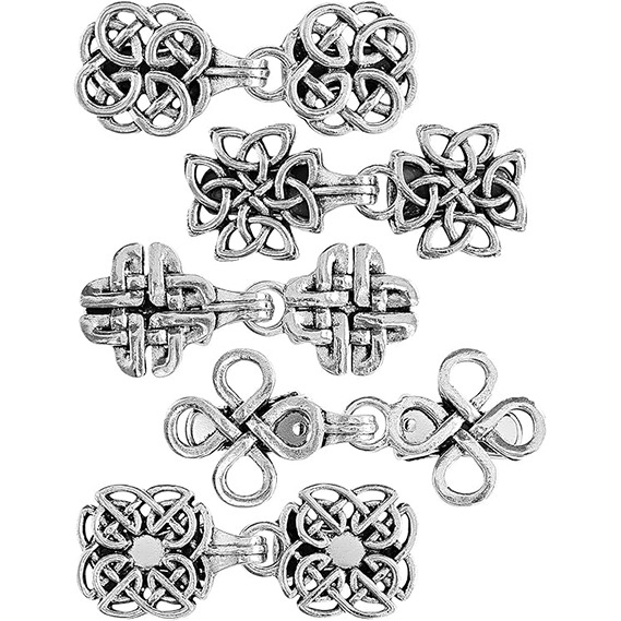 Vintage Shirt Dress Sweater Cardigan Shawl Cape Clips for Women