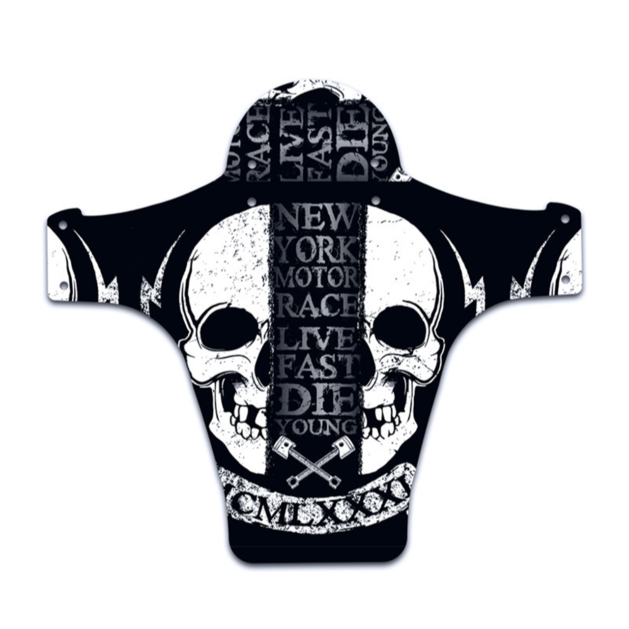 Skull Mudguard – Durable 1.2mm Bike Fender for Ultimate Mud