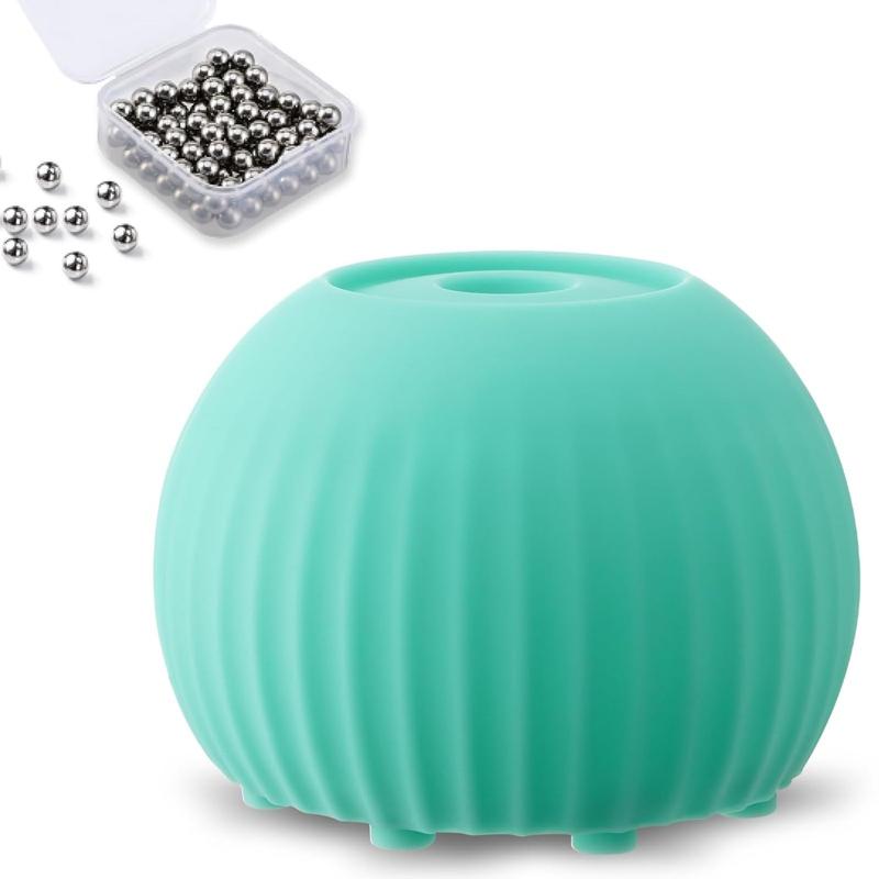 Vortex Mixer with Mixing Balls – Mini Paint Mixer for Lab, Nail Polish, Eyelash Adhesive, Acrylic Paint