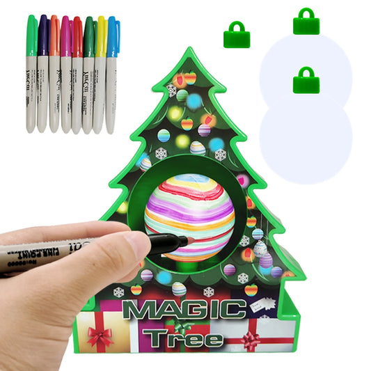Christmas Ornament Decorating Kit – Creative Holiday Toy Set with 6 Extra Ornaments