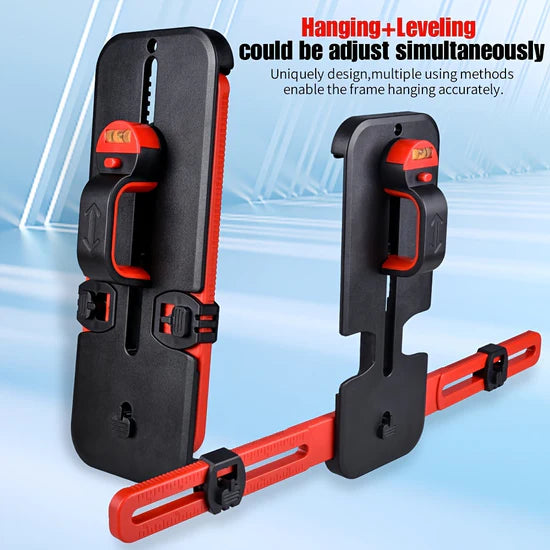 Picture Hanging Tool with Calibration – Essential Frame Leveling Tool for Home Decoration