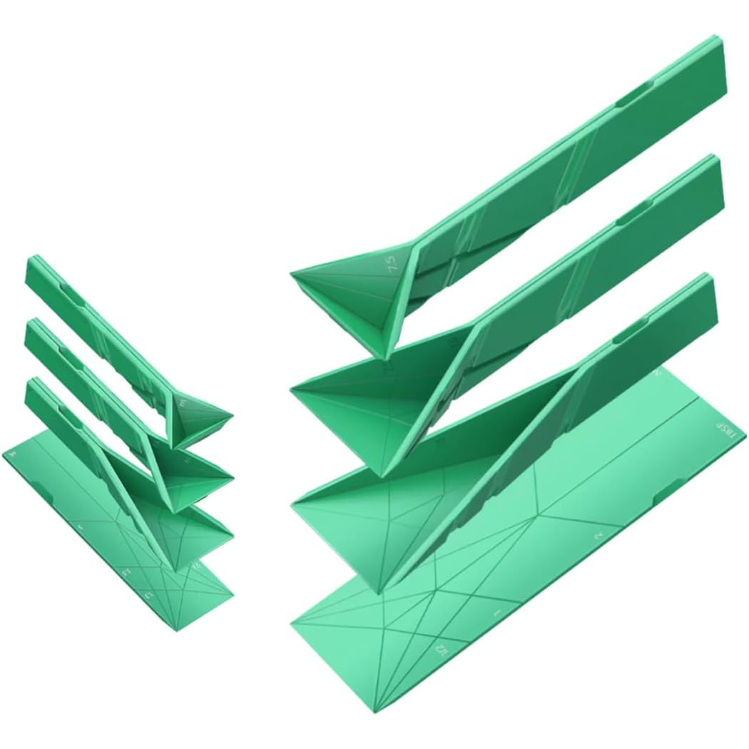 3-in-1 Measuring Spoons Set – Foldable & Space-Saving Design