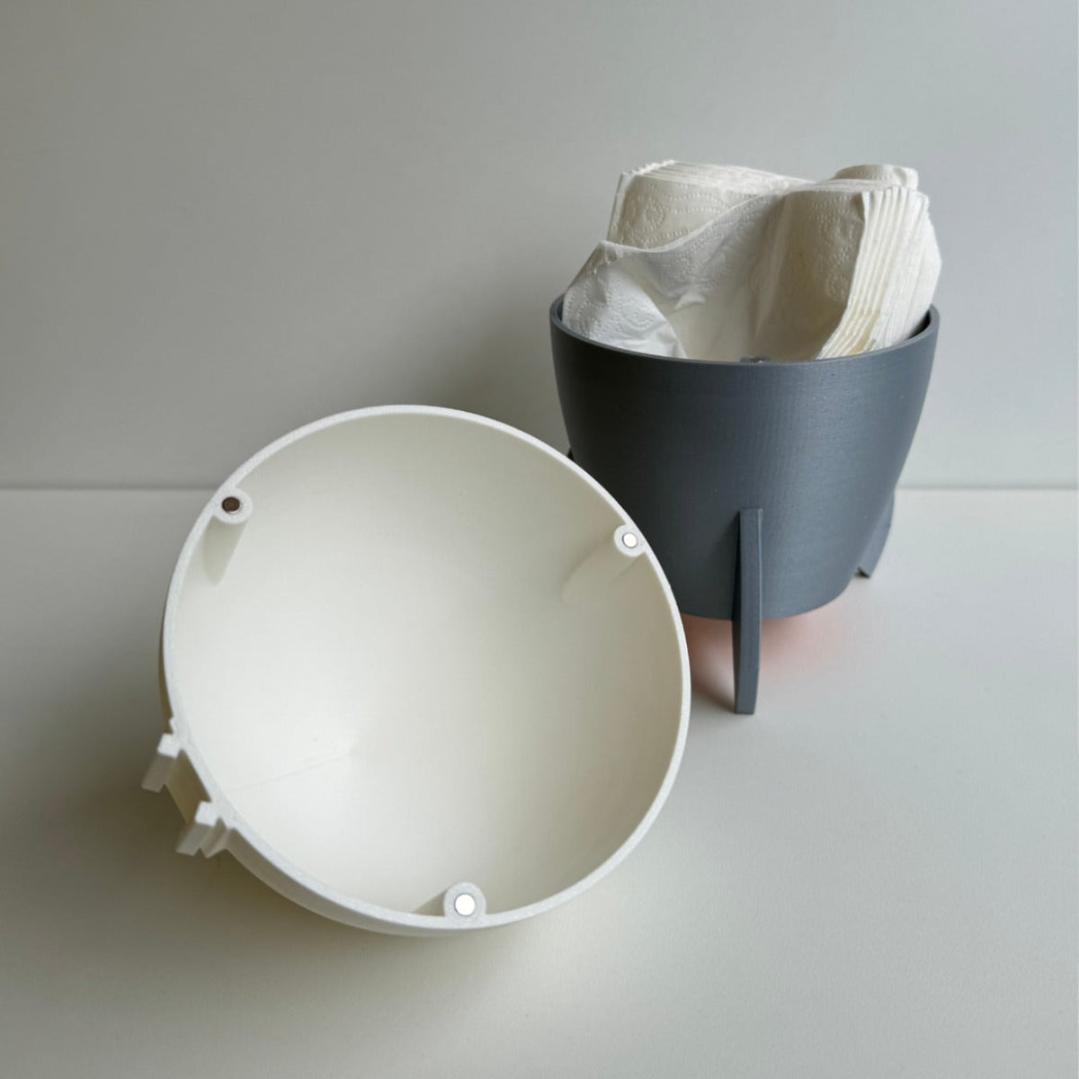 Rocket Wall Mounted Tissue Dispenser – Fun 3D Rocket Design for Home & Office