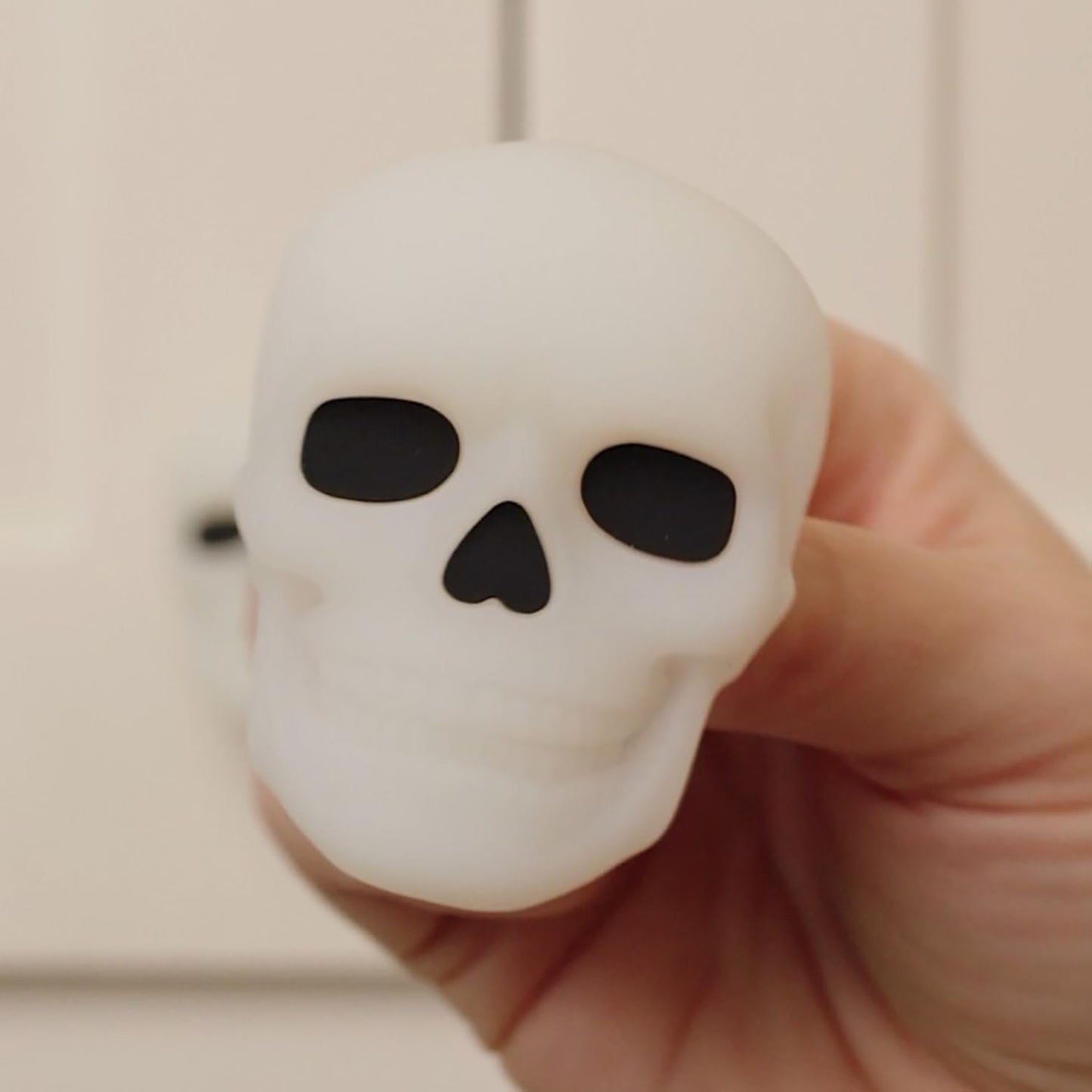 12-Pack Glow-in-the-Dark Skull Knob Covers – Reusable Silicone Design