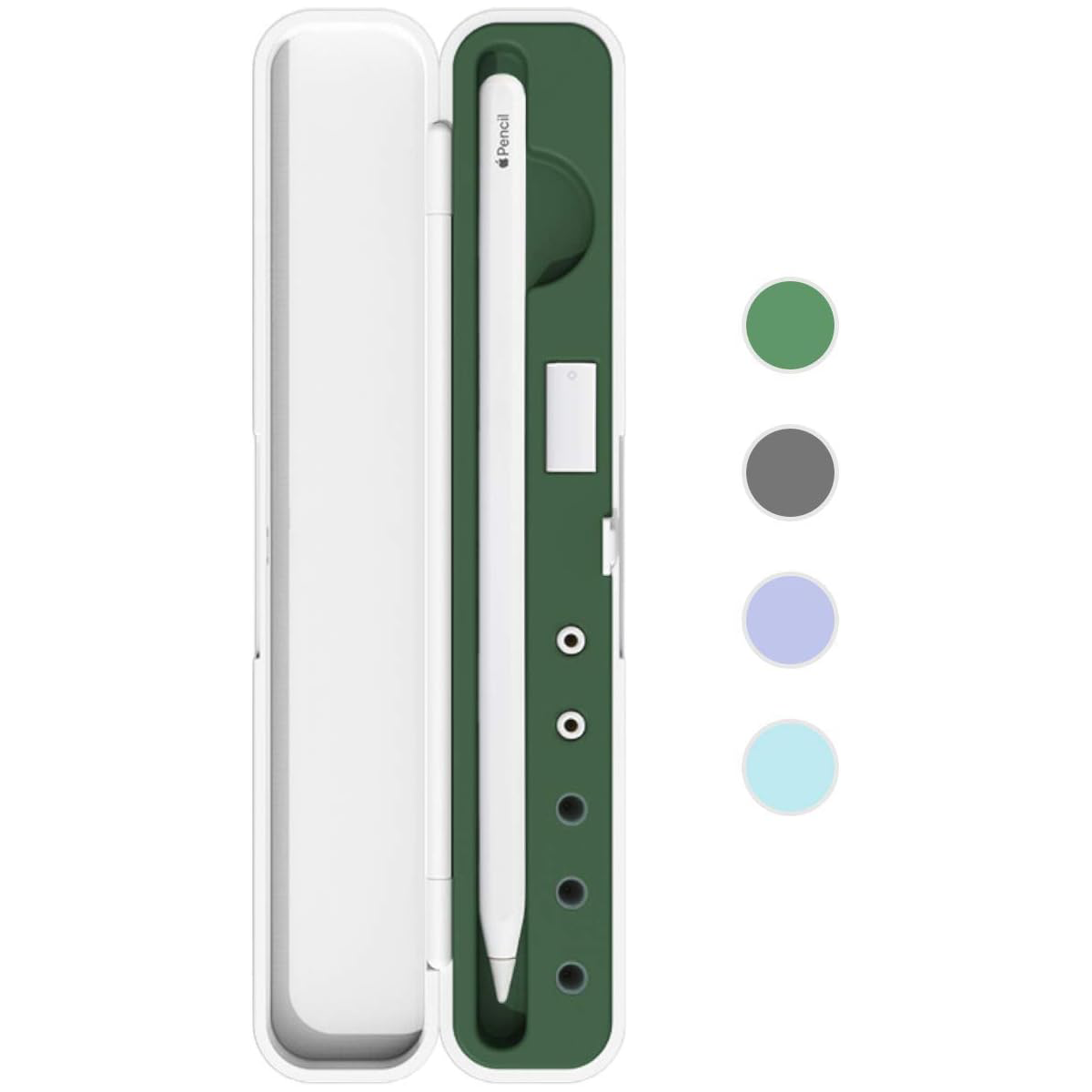 Apple Pencil Storage Case – Protective Box with Lid for 1st & 2nd Generation