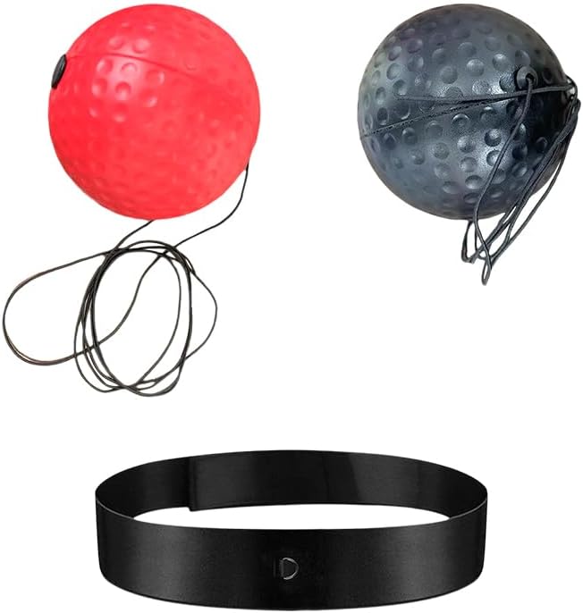 Boxing Reflex Ball with Headband – Improve Fitness & Reaction | Suitable for Teens