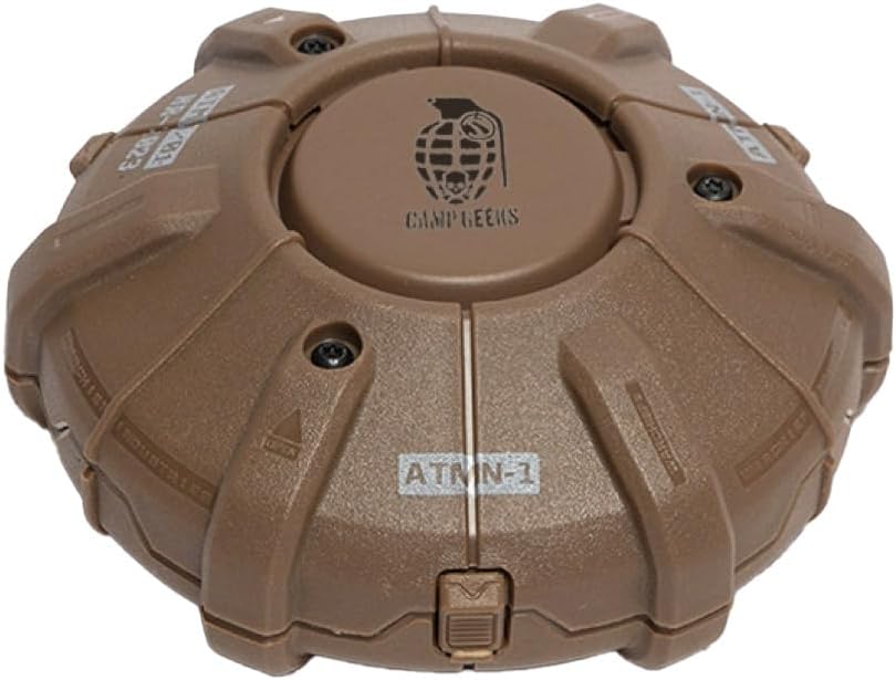 CS Tactical Portable Mosquito Coil Holder – Incense Burner & Fireproof Case