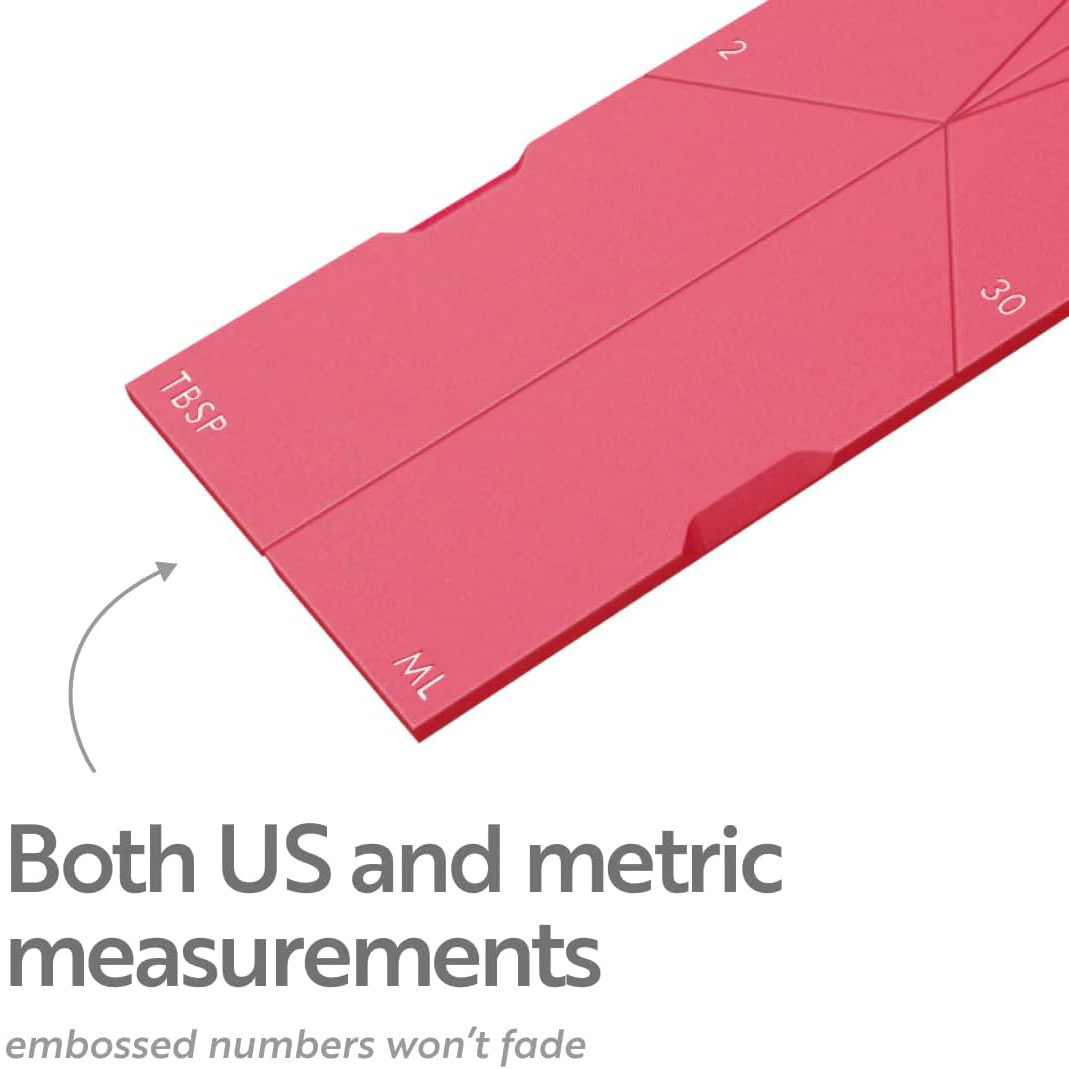 3-in-1 Measuring Spoons Set – Foldable & Space-Saving Design