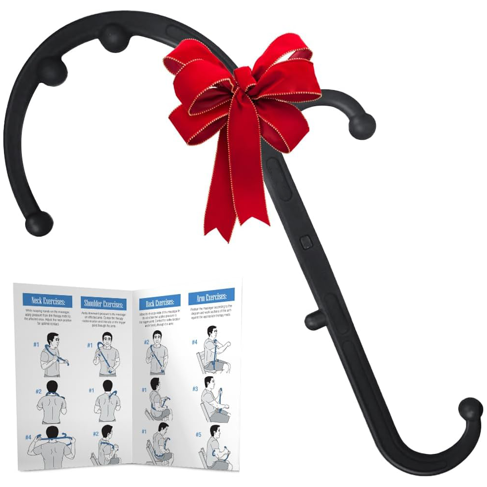 Back & Neck Massager – Trigger Point Massage Tool for Pain Relief