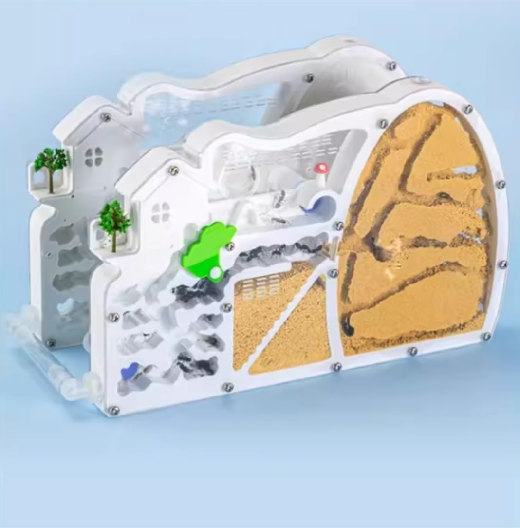 Ant Farm Castle Habitat – Educational Ant Colony Ecosystem Model