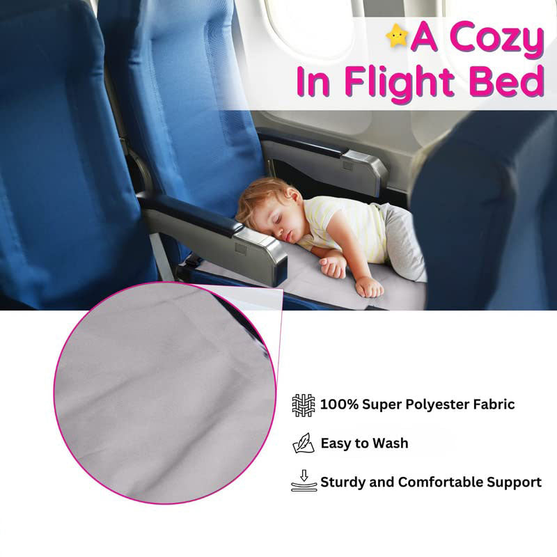 Toddler Airplane Bed – Kids Travel Seat Extender
