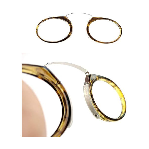 Mini Nose Clip Reading Glasses – Ultra-Lightweight & Legless Design