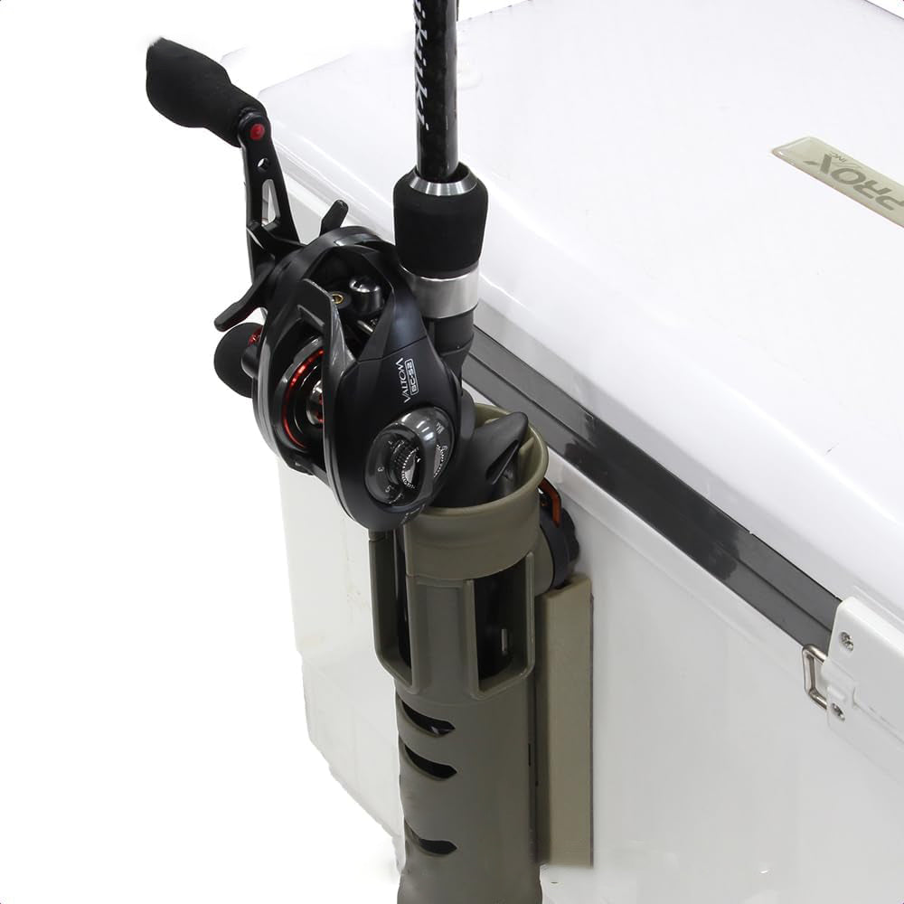 Outdoor Fishing Belt Clip Rod Holder –  Rotating Lock Holster