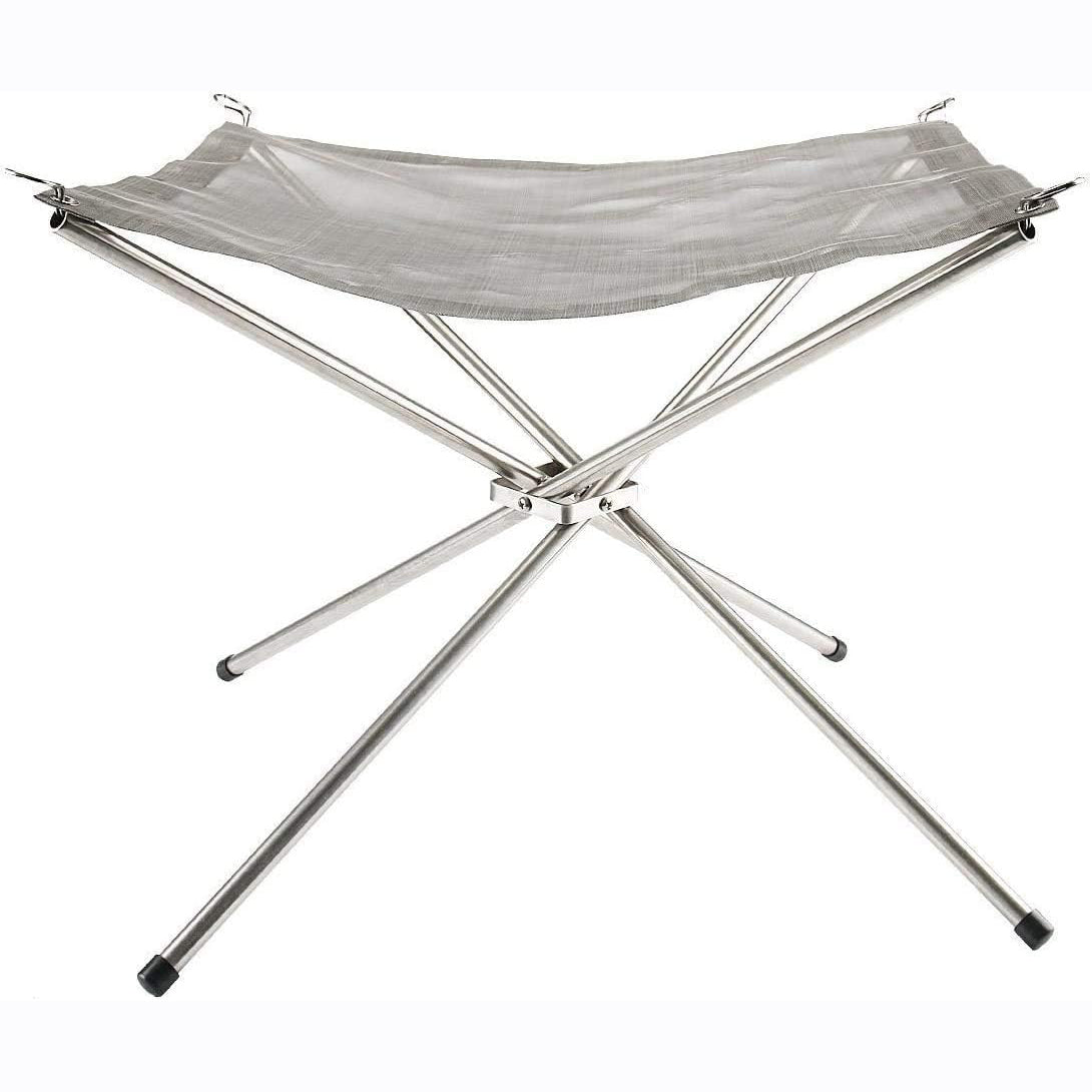 Portable Outdoor Camping Fire Pit – Foldable Wood-Burning Stove with Carry Bag