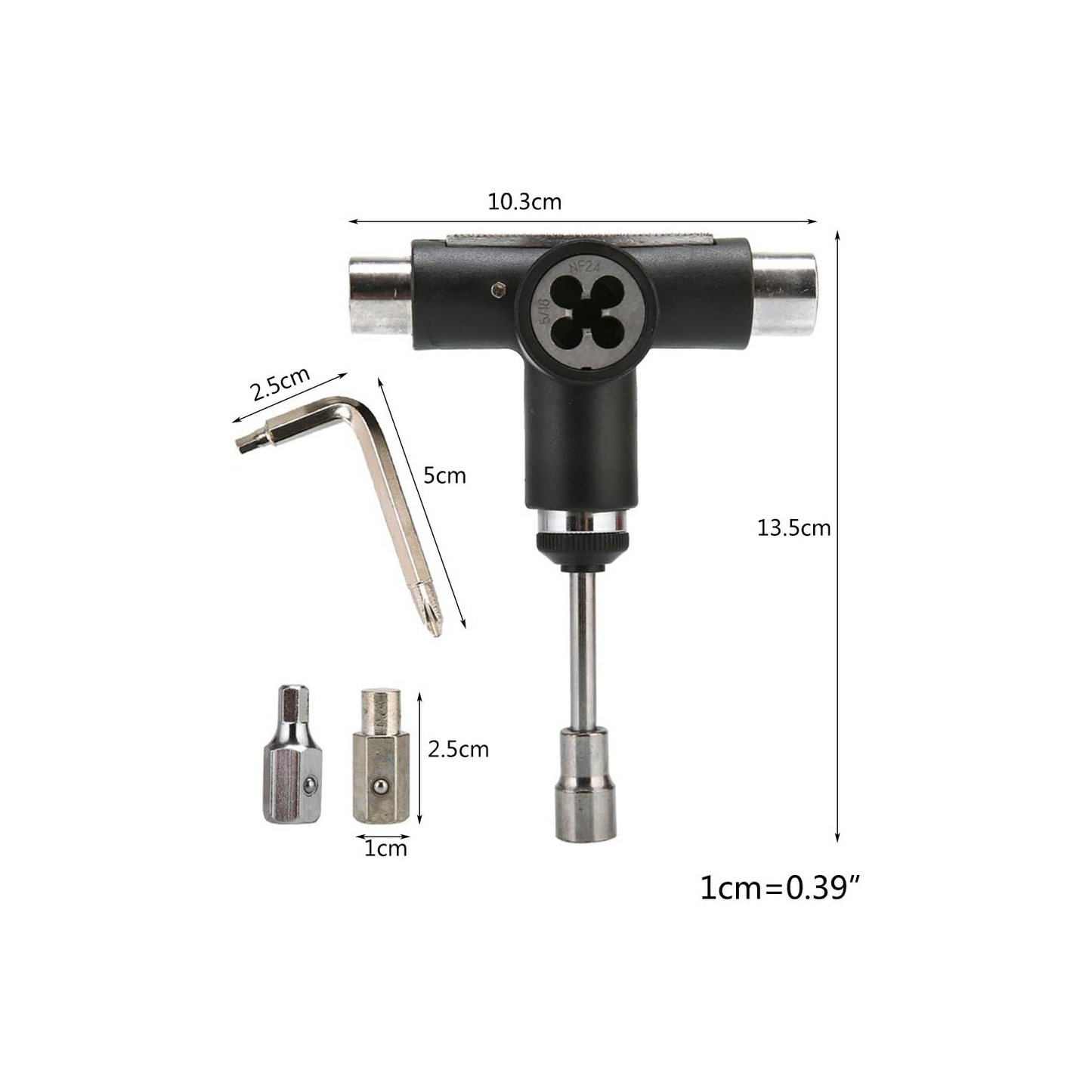 The most complete set of skateboard tools