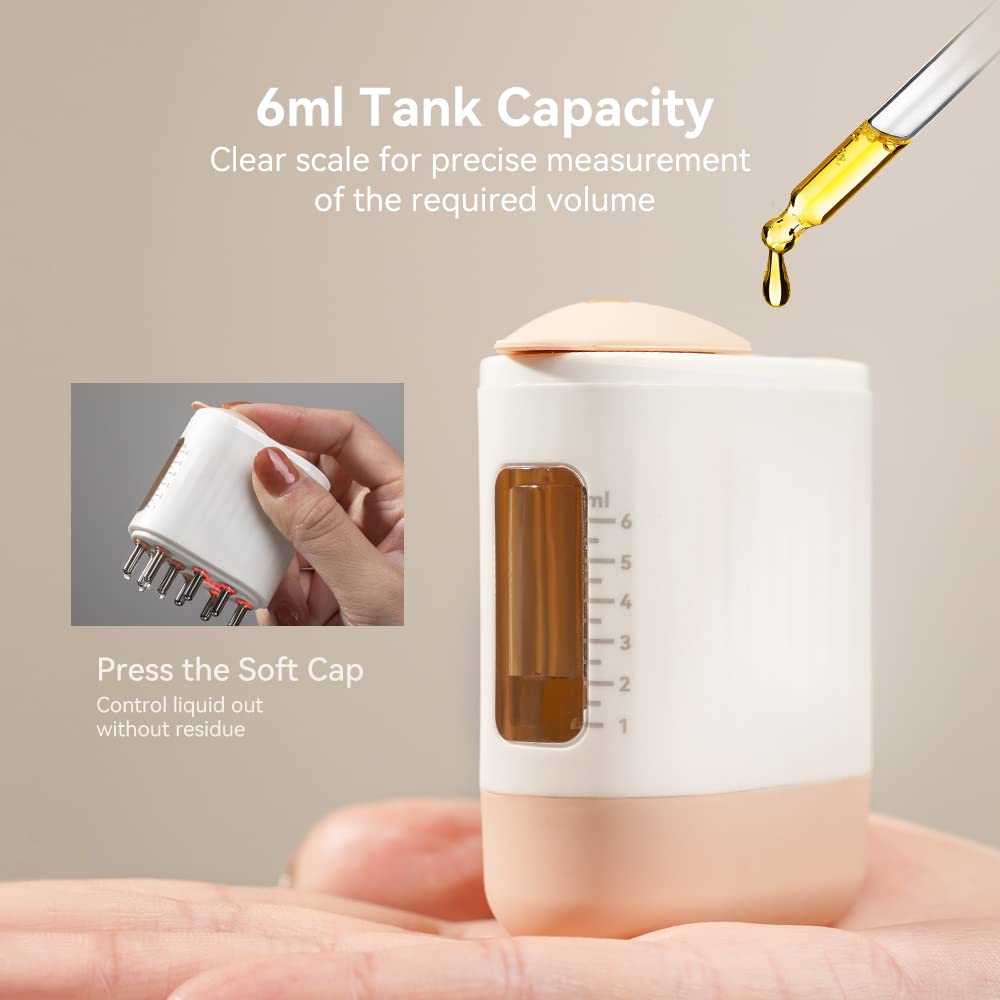 Electric Oil Applicator & Scalp Massager – 2-in-1 Hair Care Tool