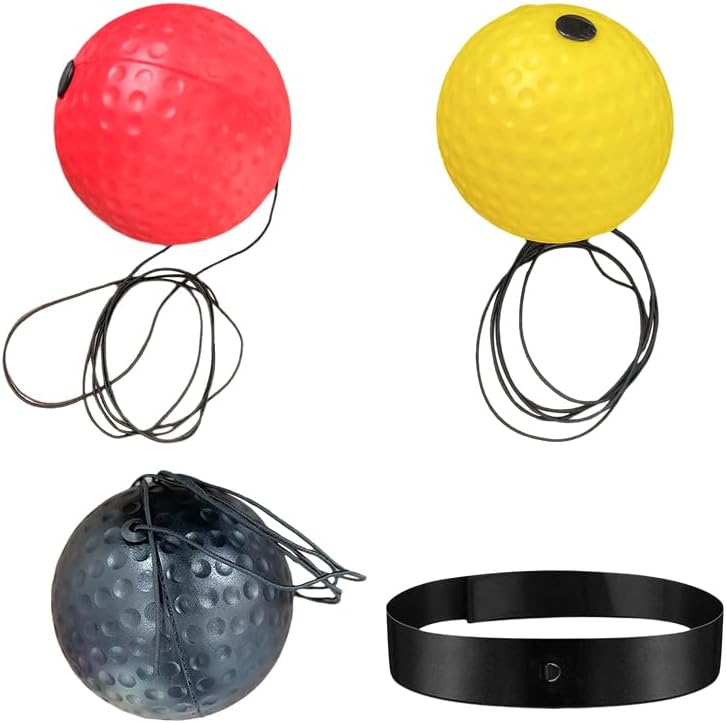 Boxing Reflex Ball with Headband – Improve Fitness & Reaction | Suitable for Teens