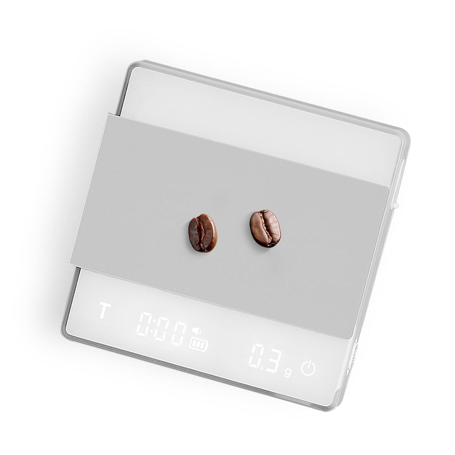 Coffee Scale with Auto Timer – 0.1g Precision Digital Coffee Bean Scale with Liquid Detection