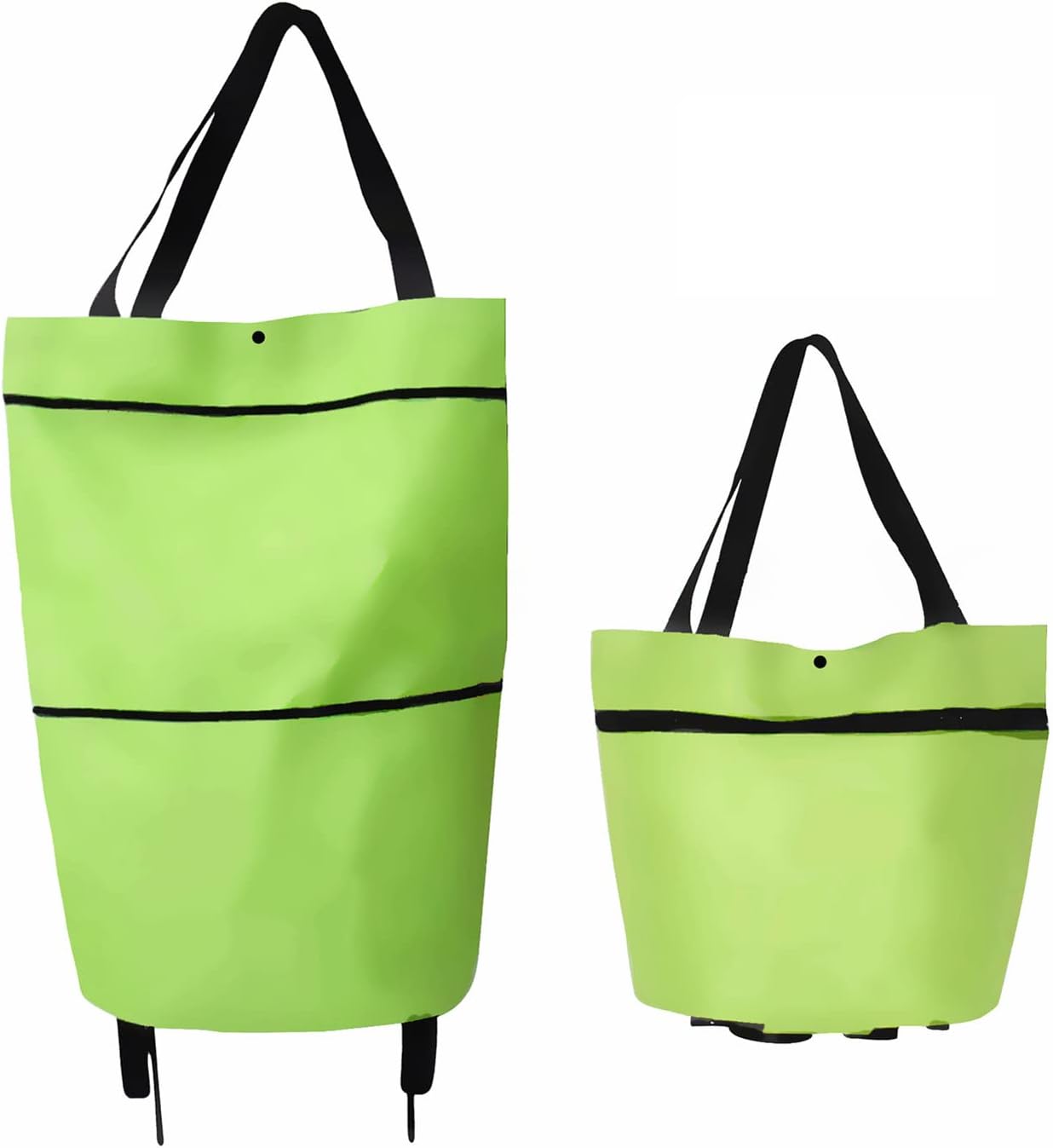 Foldable Shopping Cart Bag – Large Capacity, Multi-Functional, Telescopic, Reusable & Portable
